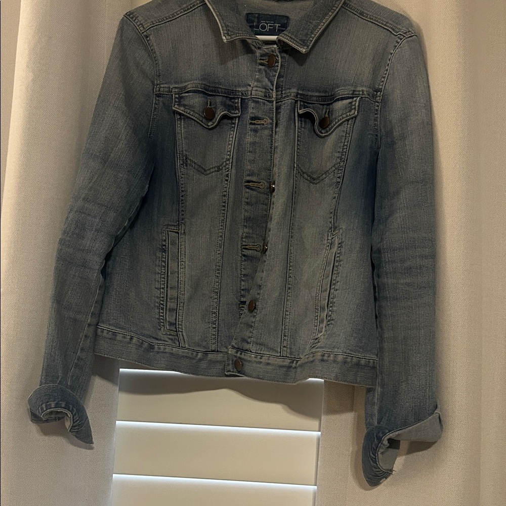LOFT Light Blue Denim Jacket